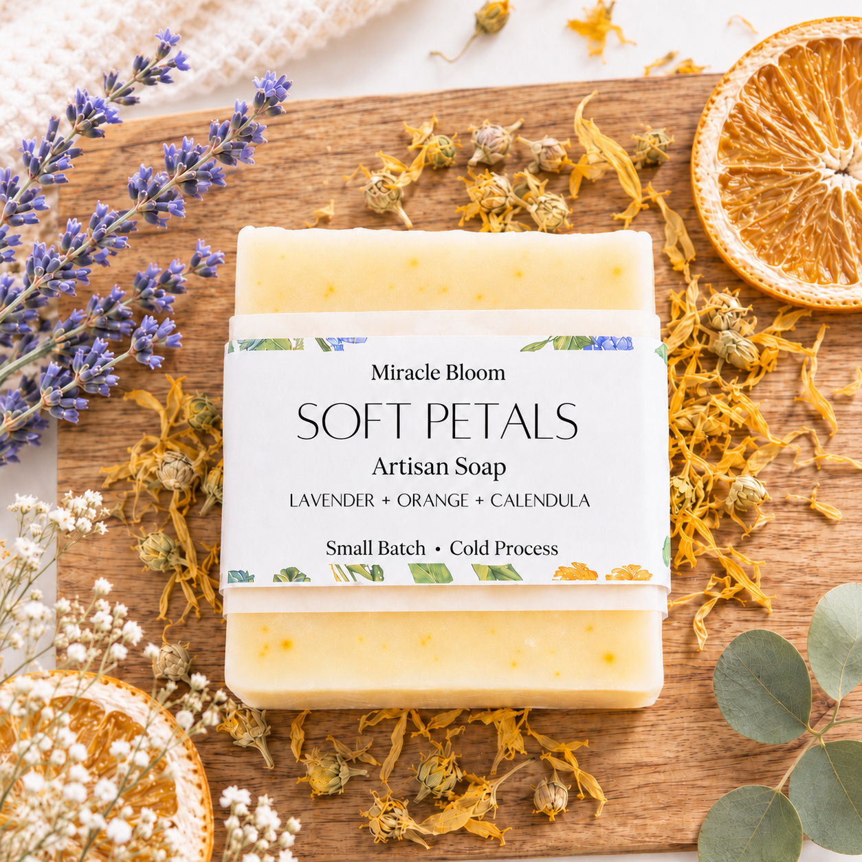 Soft Petals Artisan Soap