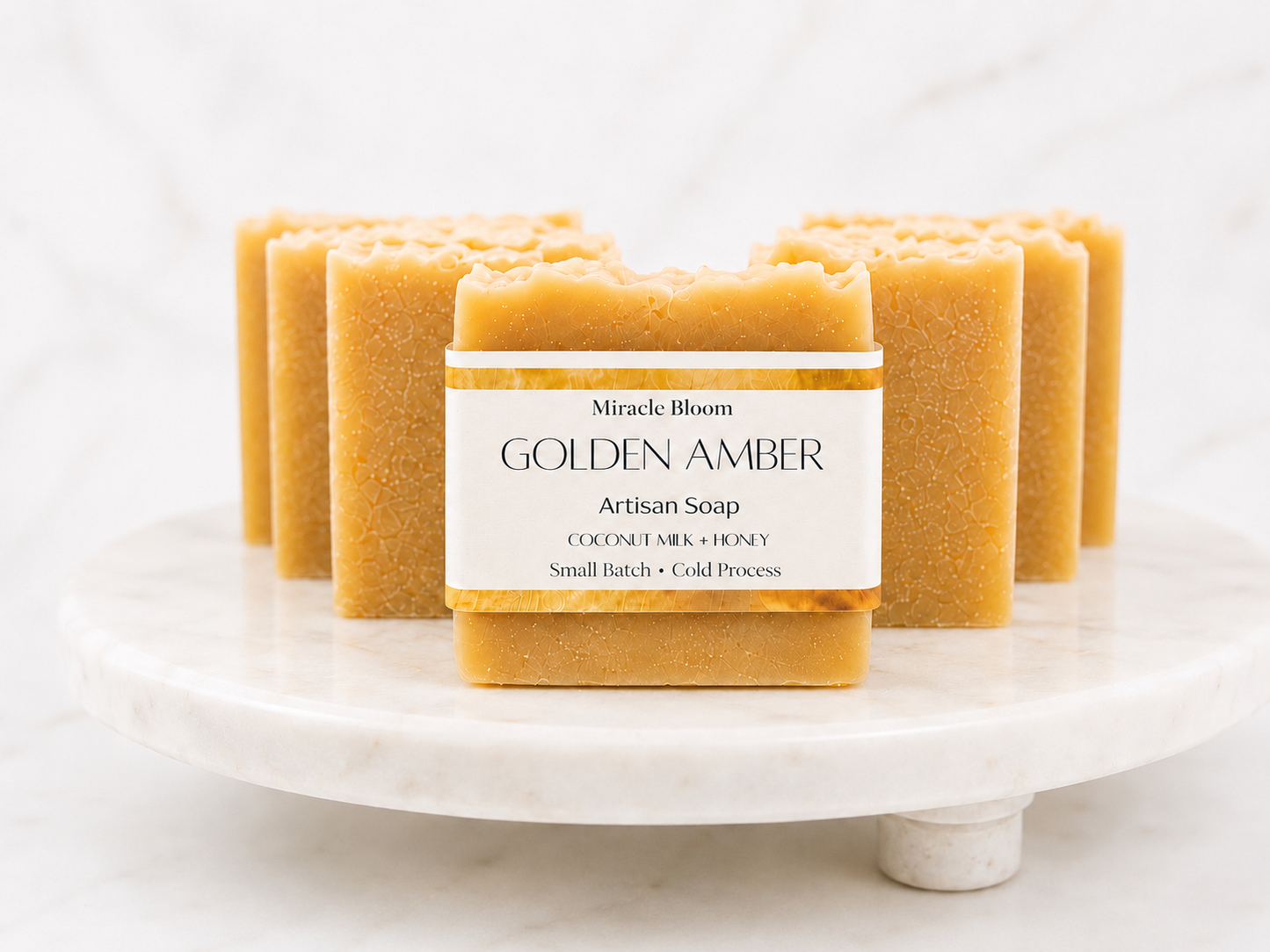 Golden Amber Artisan Soap