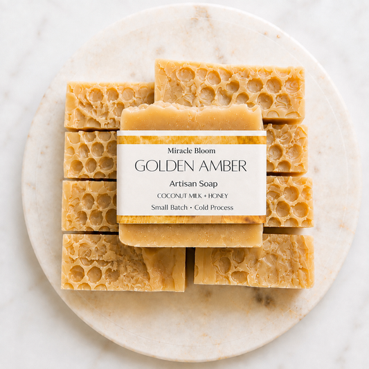 Golden Amber Artisan Soap