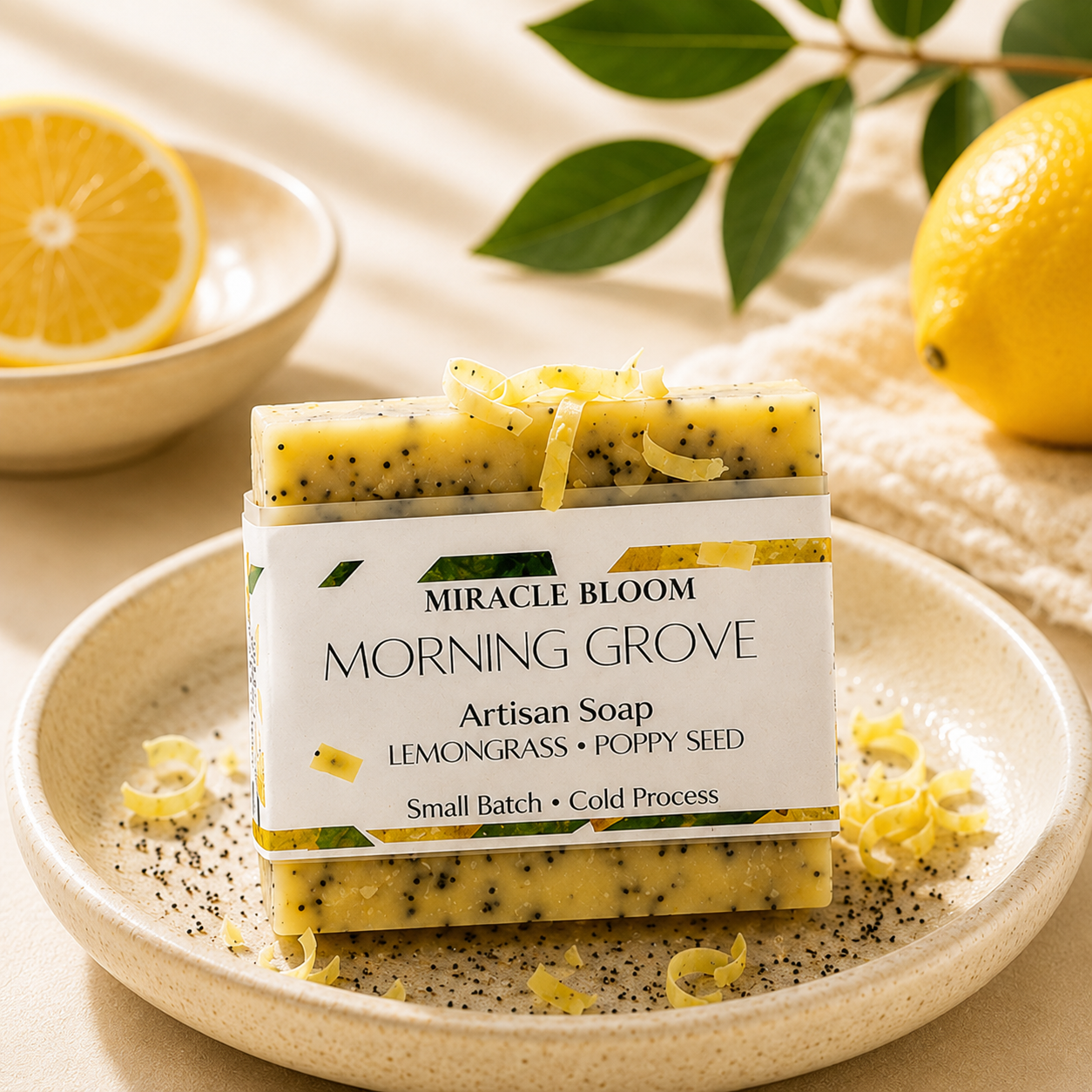 Morning Grove Exfoliating Artisian Soap